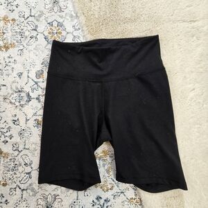 Old Navy Active Compression Black Biker Shorts Women Large
